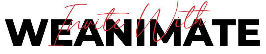 Invite with WeAnimate